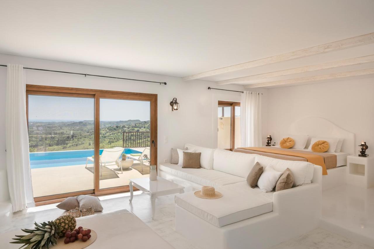 Akrolithos Villas Kouvalata Экстерьер фото