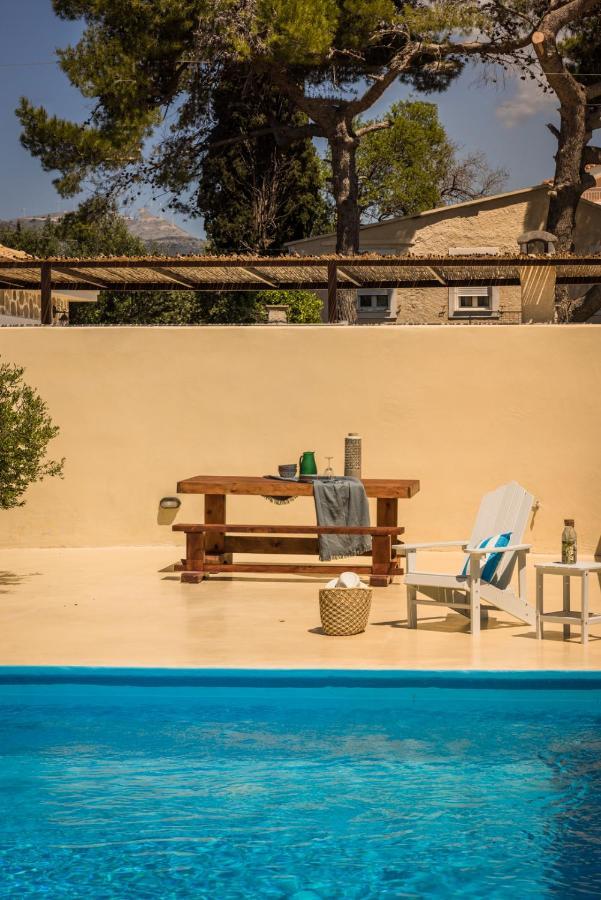 Akrolithos Villas Kouvalata Экстерьер фото