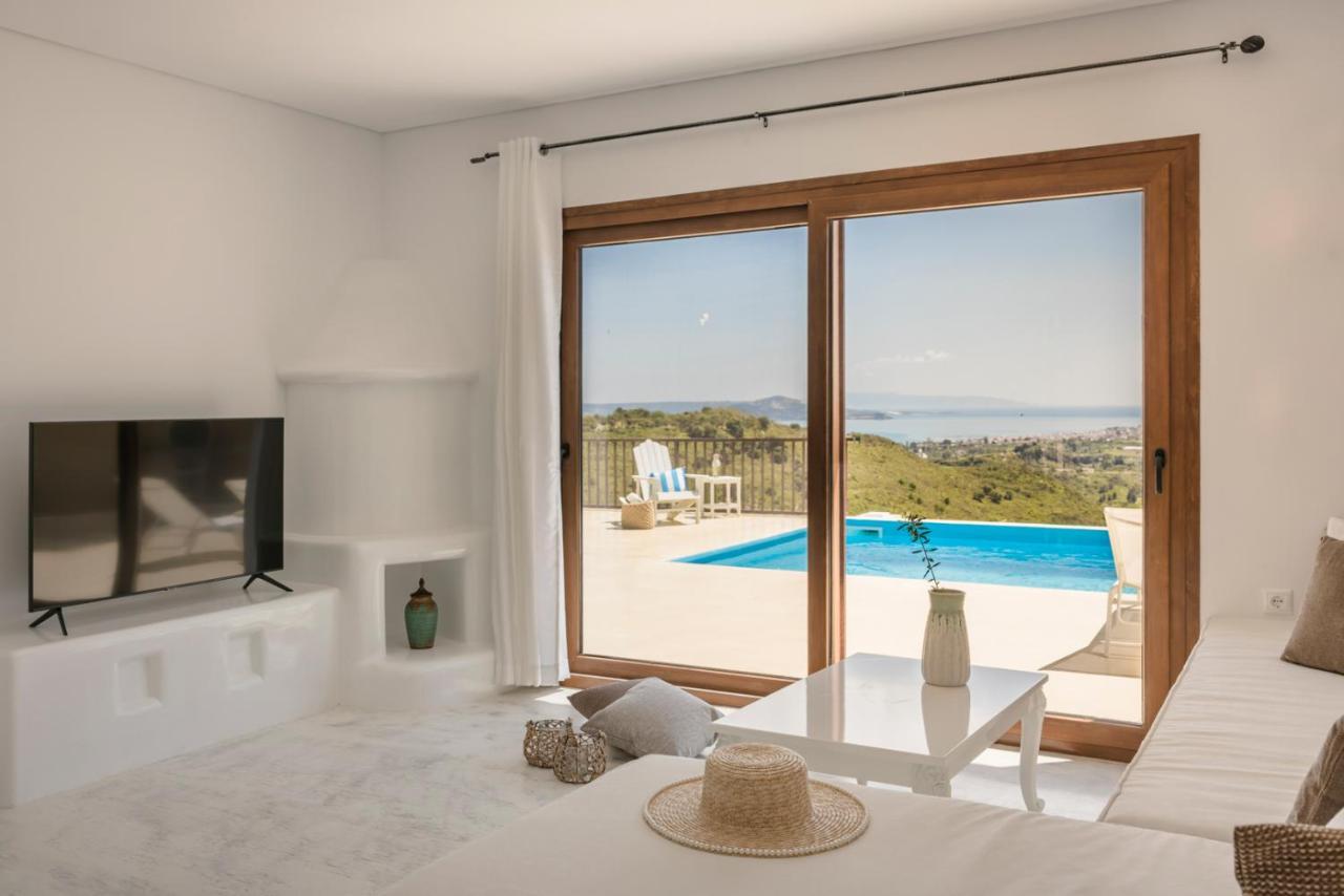 Akrolithos Villas Kouvalata Экстерьер фото